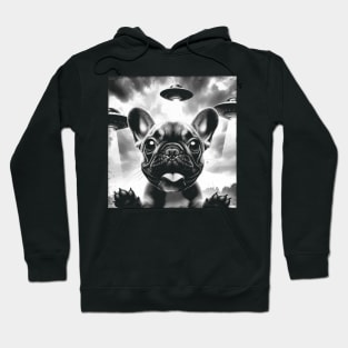 French Bulldog UFO Fiesta Fun and Fashionable T-shirts for Bulldog Hoodie